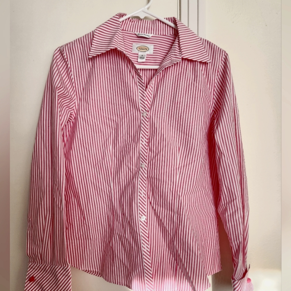 Talbots wrinkle resistant cotton shirt